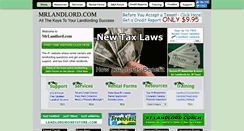 Desktop Screenshot of mrlandlord.com